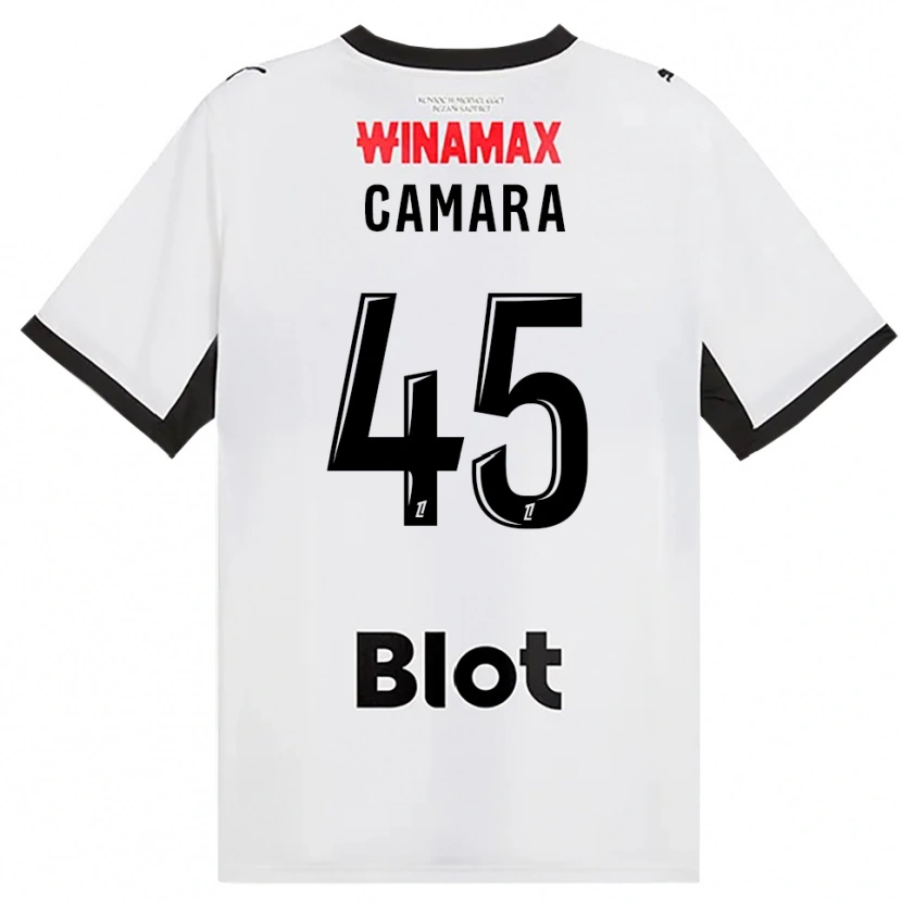 Danxen Heren Mahdi Camara #45 Zwart Wit Rood Uitshirt Uittenue 2026/27 T-Shirt
