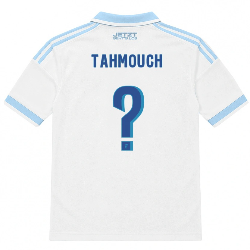 Danxen Heren Mathieu Tahmouch #0 Licht Hemelsblauw Wit Rood Uitshirt Uittenue 2026/27 T-Shirt