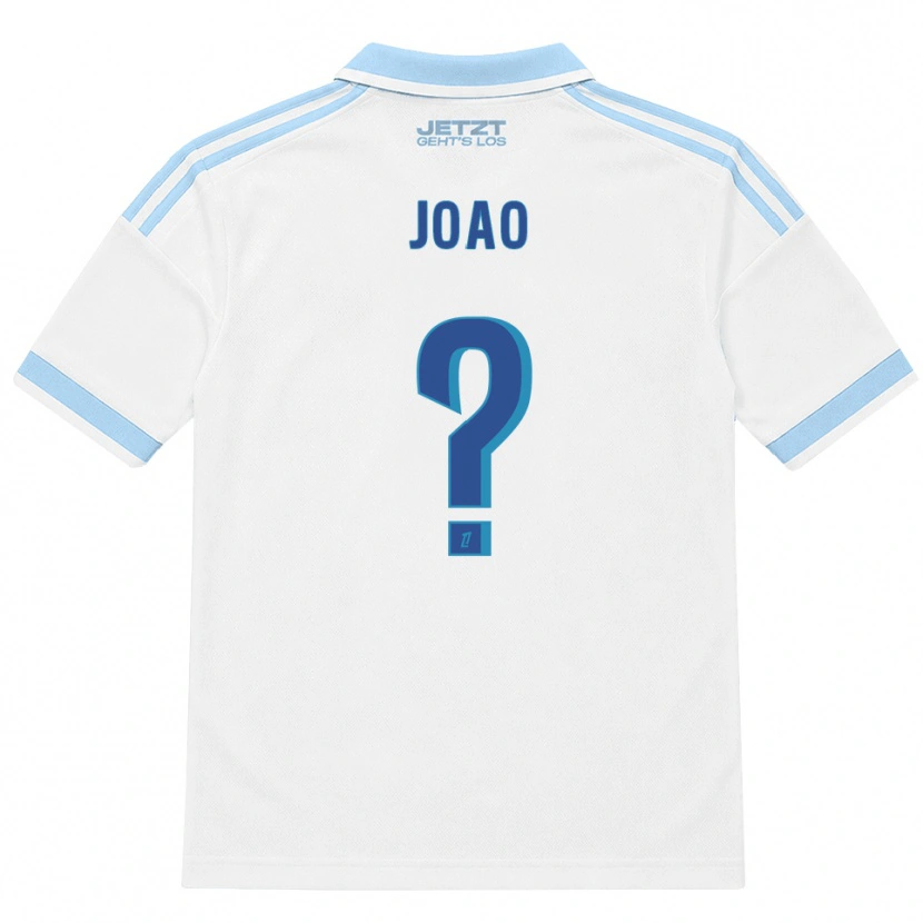 Danxen Heren Tchoula Joâo #0 Licht Hemelsblauw Wit Rood Uitshirt Uittenue 2026/27 T-Shirt