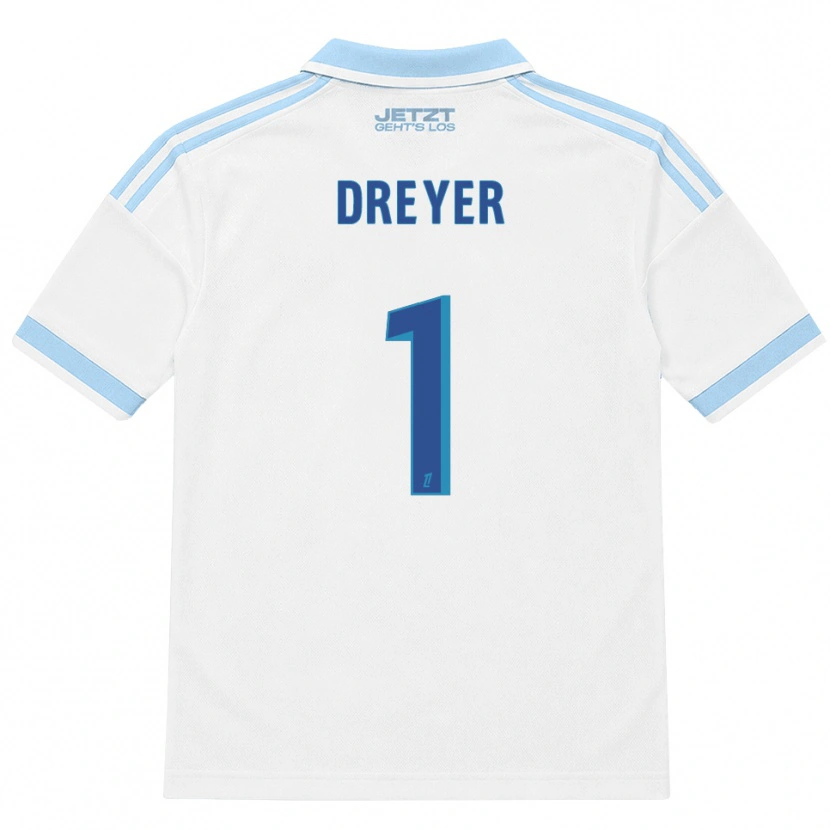 Danxen Heren Matthieu Dreyer #1 Licht Hemelsblauw Wit Rood Uitshirt Uittenue 2026/27 T-Shirt
