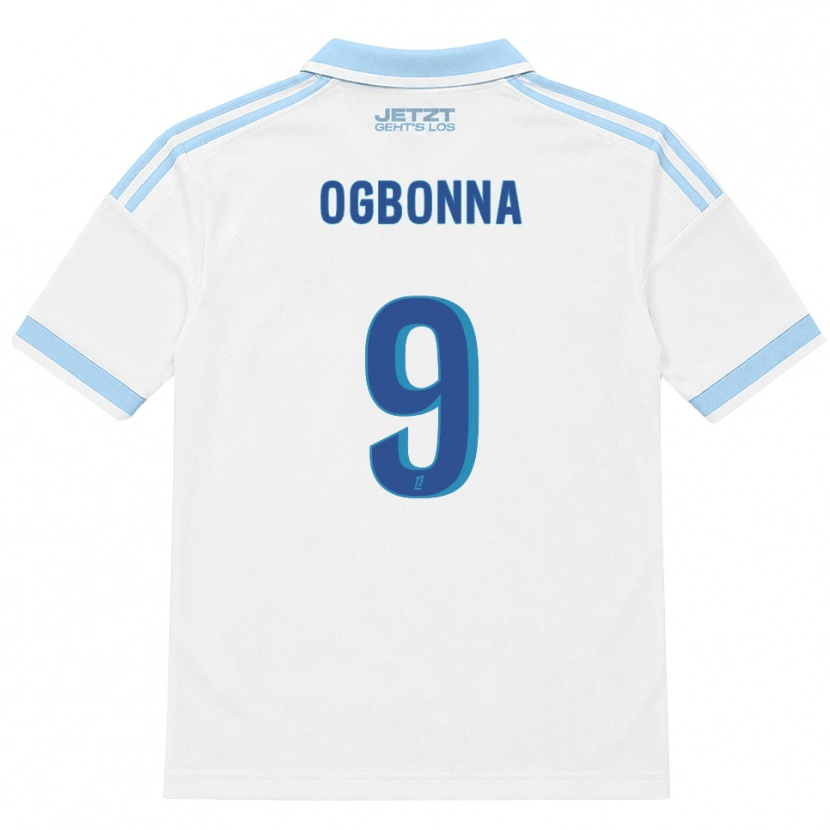Danxen Heren Stanley Ogbonna #9 Licht Hemelsblauw Wit Rood Uitshirt Uittenue 2026/27 T-Shirt
