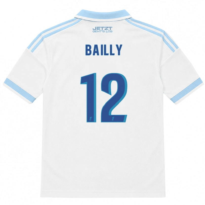 Danxen Heren Melvine Bailly #12 Licht Hemelsblauw Wit Rood Uitshirt Uittenue 2026/27 T-Shirt