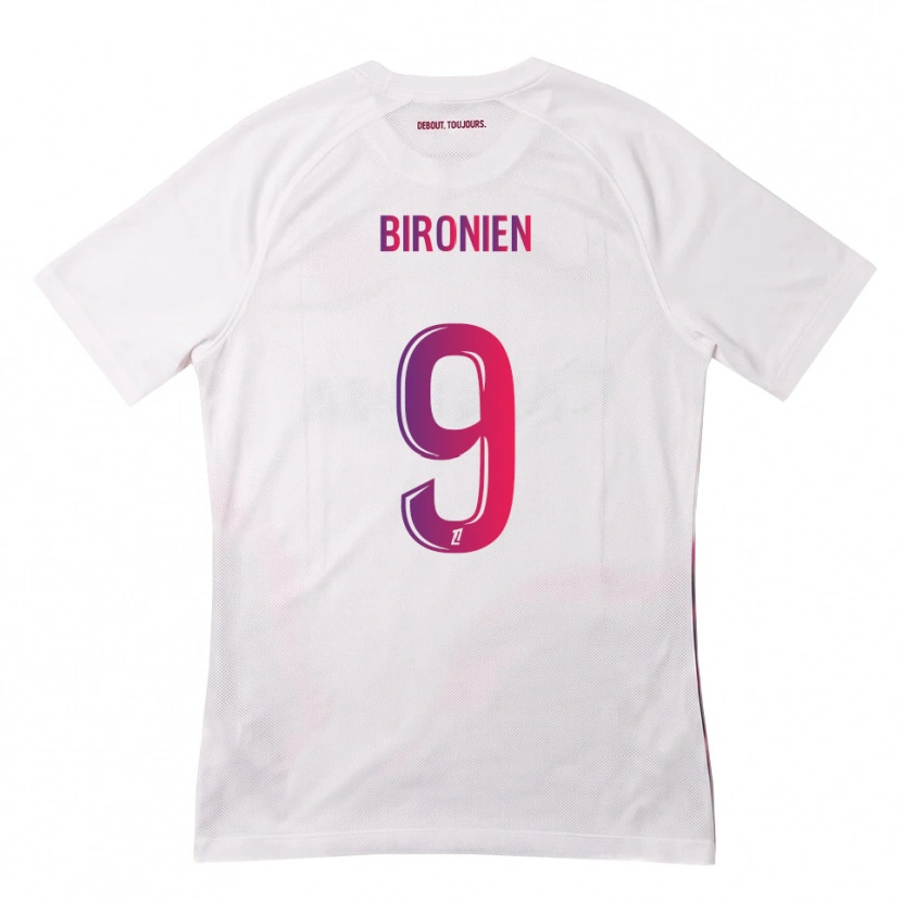 Danxen Heren Mymithye Bironien #9 Wit Roze Paars Uitshirt Uittenue 2026/27 T-Shirt