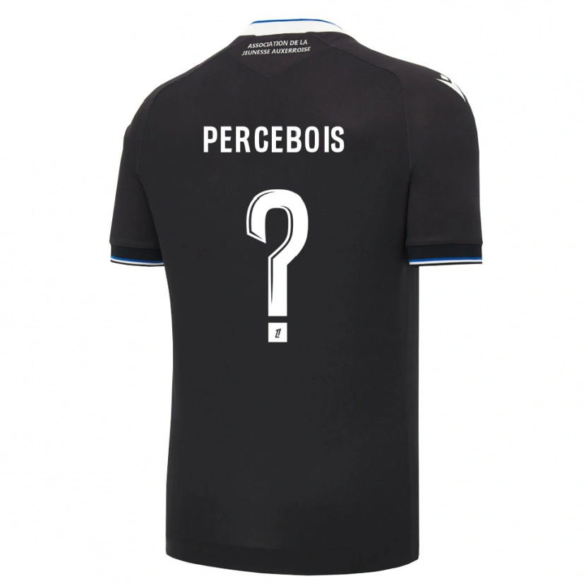 Danxen Heren Marie Percebois #0 Zwart Blauw Wit Uitshirt Uittenue 2026/27 T-Shirt