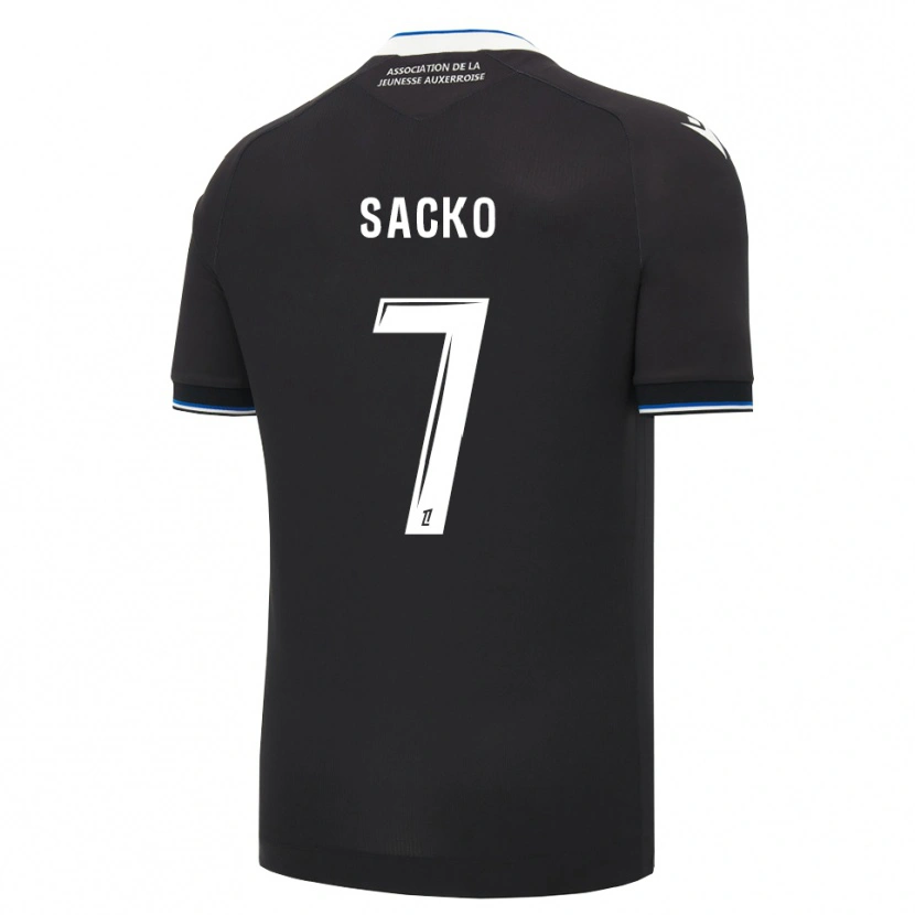 Danxen Heren Nimetigna Sacko #7 Zwart Blauw Wit Uitshirt Uittenue 2026/27 T-Shirt