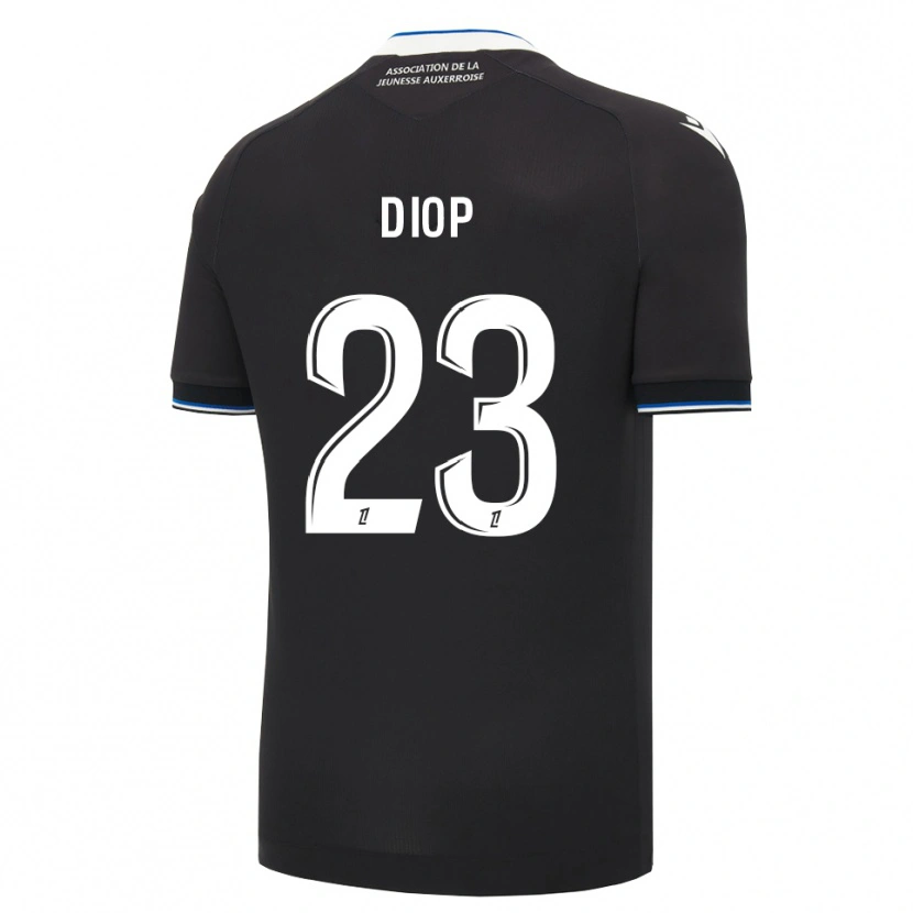 Danxen Heren Mamadou Diop #23 Zwart Blauw Wit Uitshirt Uittenue 2026/27 T-Shirt