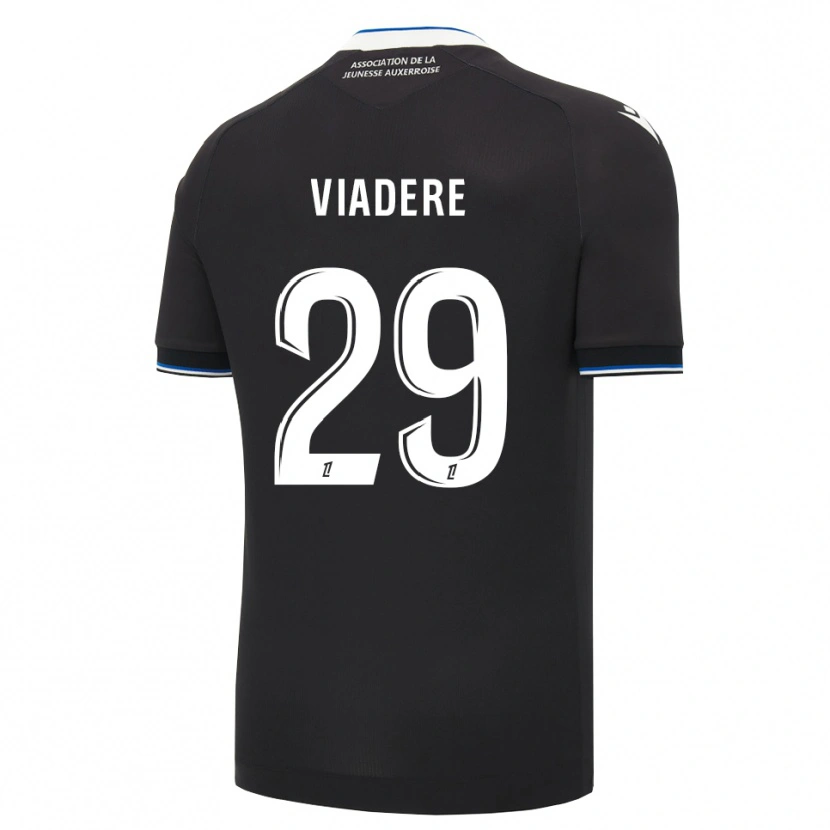 Danxen Heren Ben Viadere #29 Zwart Blauw Wit Uitshirt Uittenue 2026/27 T-Shirt