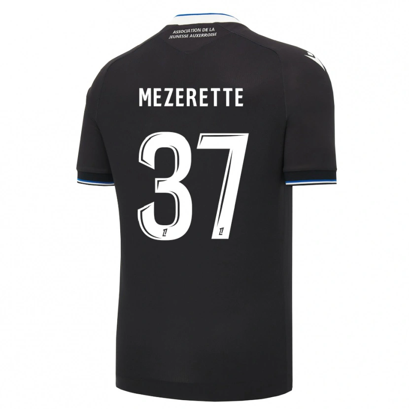 Danxen Heren Louis Mezerette #37 Zwart Blauw Wit Uitshirt Uittenue 2026/27 T-Shirt