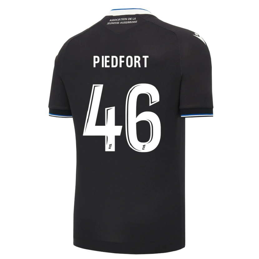 Danxen Heren Arthur Piedfort #46 Zwart Blauw Wit Uitshirt Uittenue 2026/27 T-Shirt
