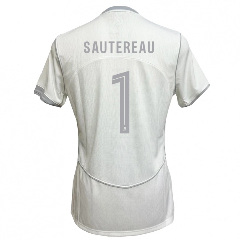 Danxen Heren Enzo Sautereau #1 Wit Grijs Uitshirt Uittenue 2026/27 T-Shirt