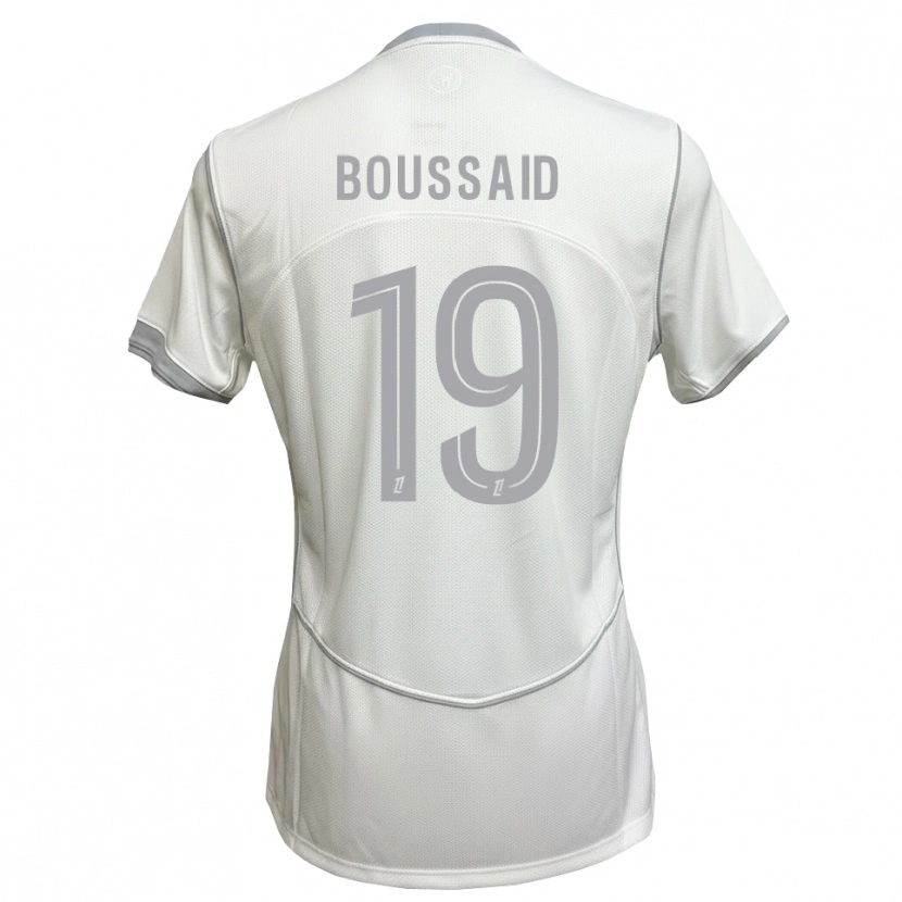 Danxen Heren Willsem Boussaid #19 Wit Grijs Uitshirt Uittenue 2026/27 T-Shirt