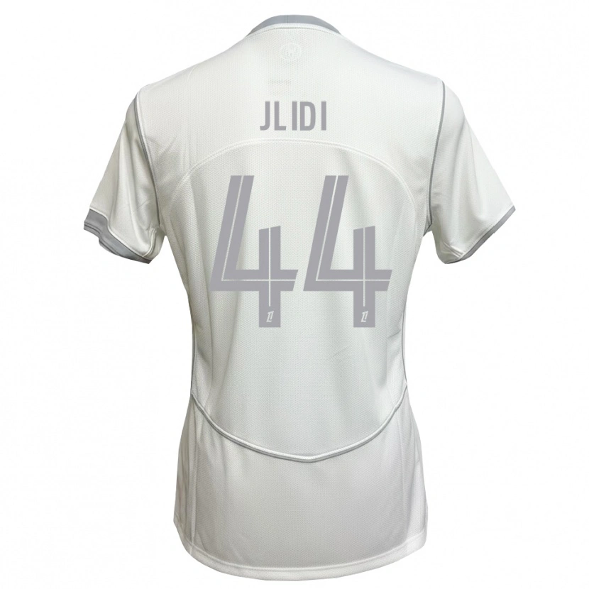 Danxen Heren Yahia Jlidi #44 Wit Grijs Uitshirt Uittenue 2026/27 T-Shirt