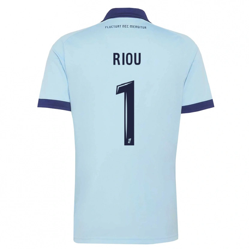 Danxen Heren Remy Riou #1 Centaurieblauw Zwart Uitshirt Uittenue 2026/27 T-Shirt