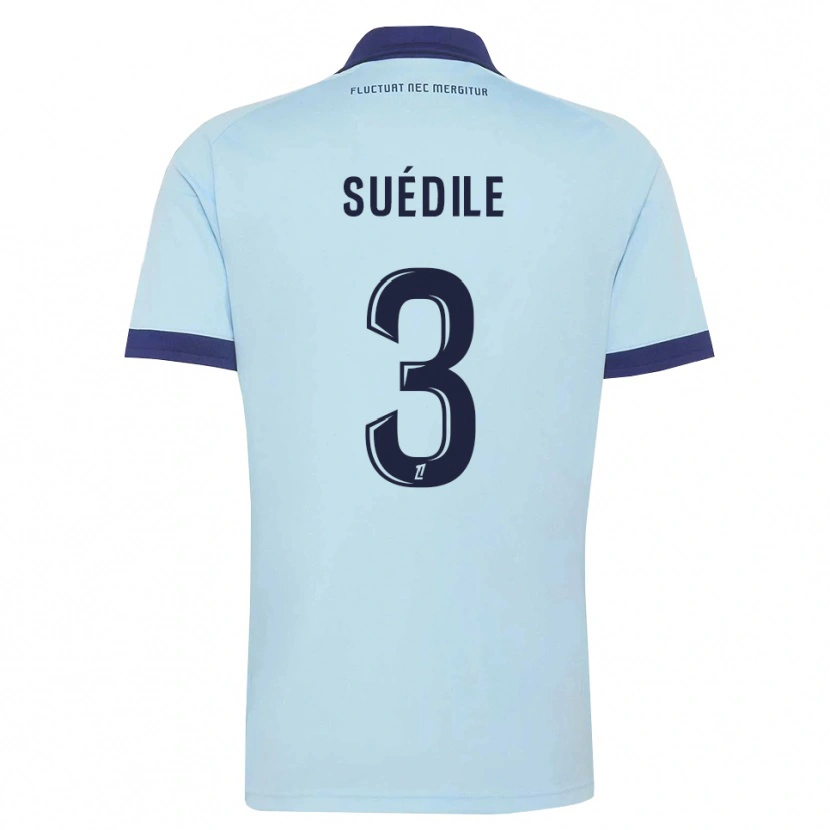 Danxen Heren Layvin Suédile #3 Centaurieblauw Zwart Uitshirt Uittenue 2026/27 T-Shirt