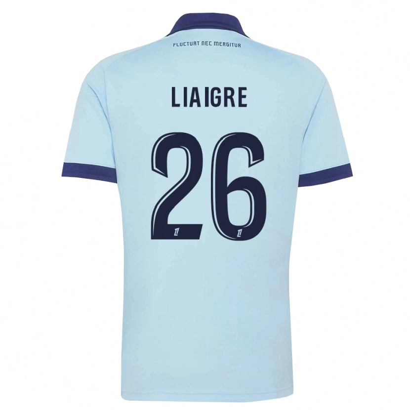 Danxen Heren Fiona Liaigre #26 Centaurieblauw Zwart Uitshirt Uittenue 2026/27 T-Shirt