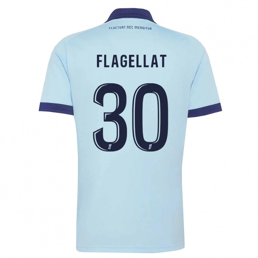 Danxen Heren Alizée Flagellat #30 Centaurieblauw Zwart Uitshirt Uittenue 2026/27 T-Shirt