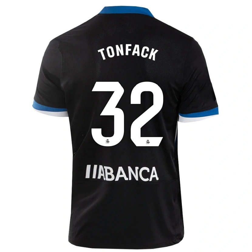 Danxen Heren Bil Nsongo #32 Zwart Blauw Wit Uitshirt Uittenue 2026/27 T-Shirt