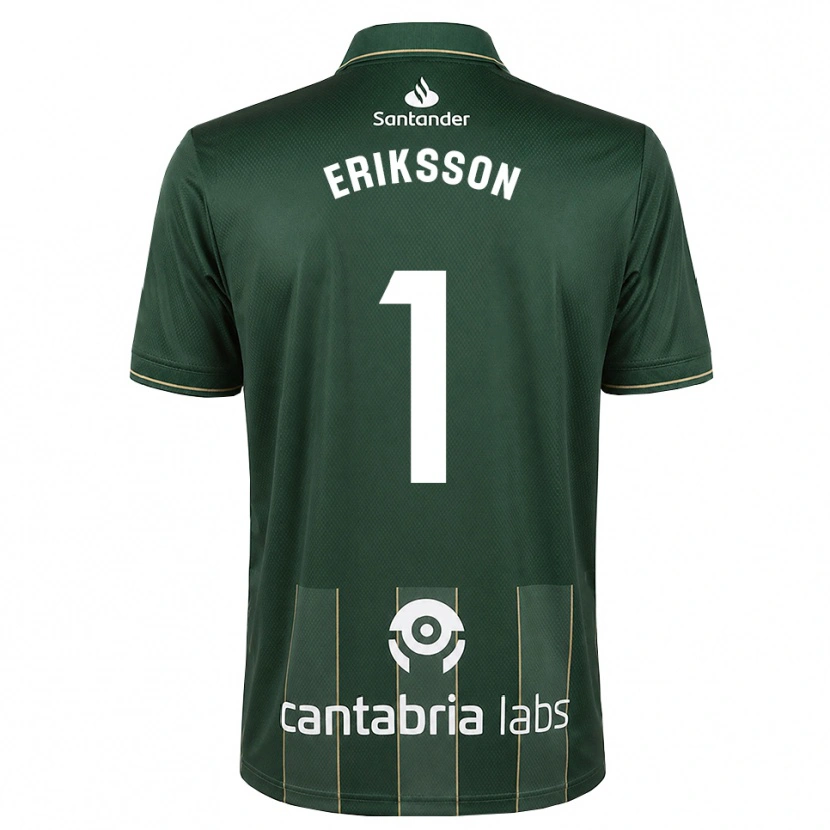 Danxen Heren Simon Eriksson #1 Donker Leigrijs Wit Uitshirt Uittenue 2026/27 T-Shirt