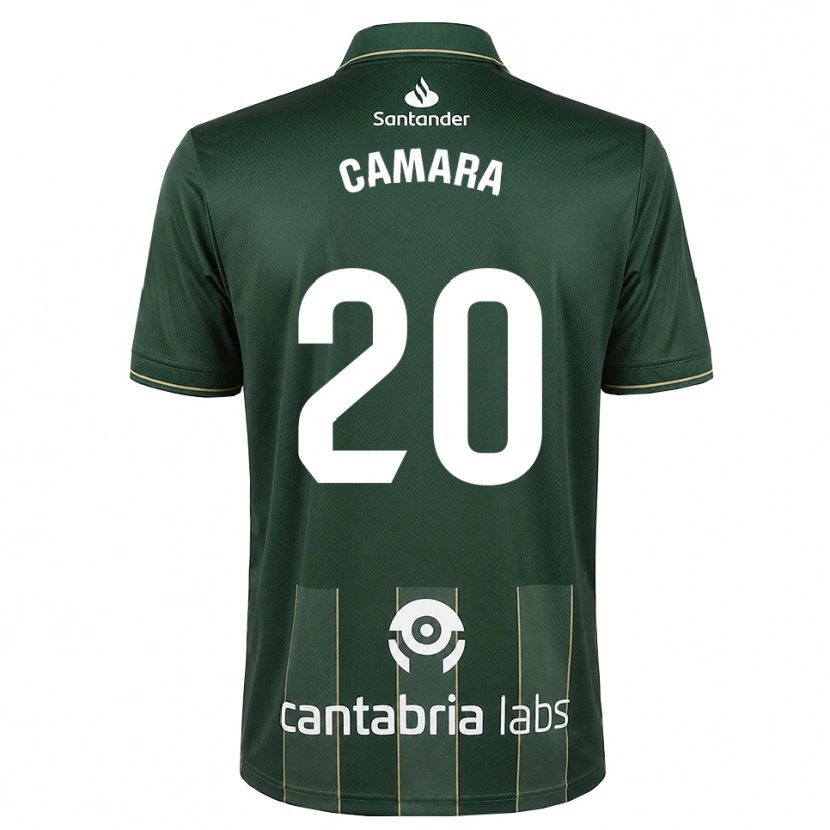 Danxen Heren Suleiman Camara #20 Donker Leigrijs Wit Uitshirt Uittenue 2026/27 T-Shirt