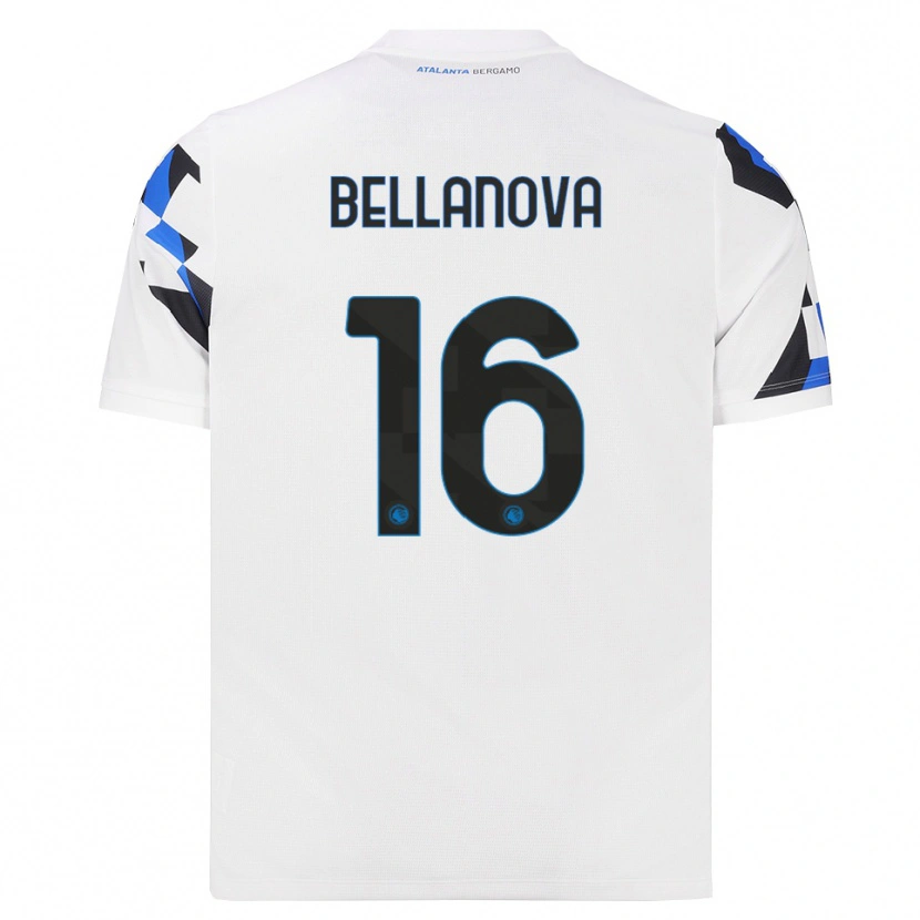 Danxen Heren Raoul Bellanova #16 Wit Rood Blauw Uitshirt Uittenue 2026/27 T-Shirt