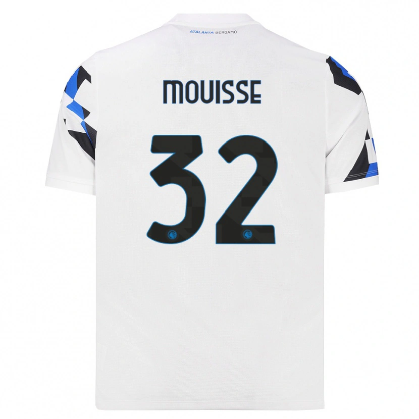 Danxen Heren Samir Mouisse #32 Wit Rood Blauw Uitshirt Uittenue 2026/27 T-Shirt