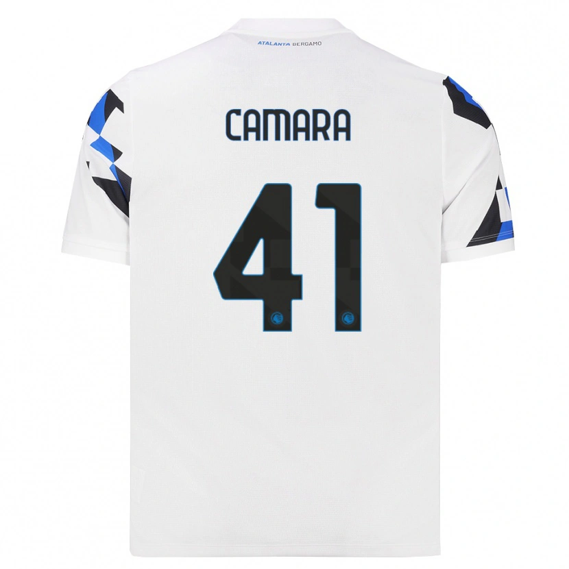 Danxen Heren Ibrahima Camara #41 Wit Rood Blauw Uitshirt Uittenue 2026/27 T-Shirt
