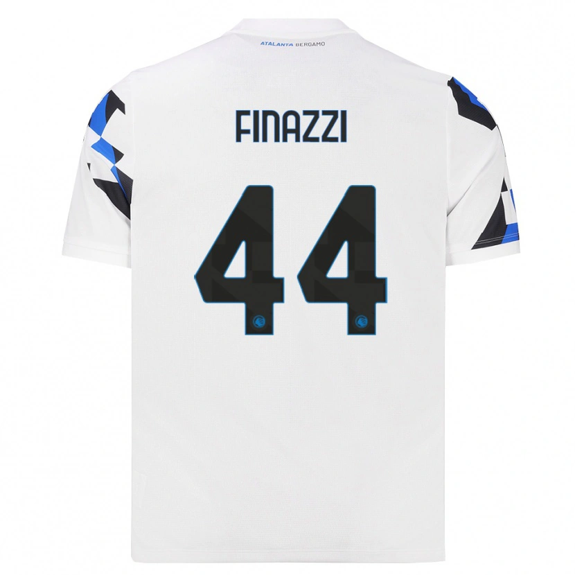 Danxen Heren Riccardo Finazzi #44 Wit Rood Blauw Uitshirt Uittenue 2026/27 T-Shirt