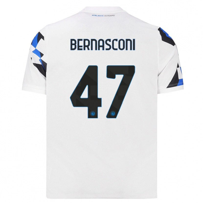 Danxen Heren Lorenzo Bernasconi #47 Wit Rood Blauw Uitshirt Uittenue 2026/27 T-Shirt