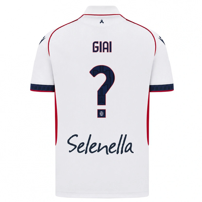 Danxen Heren Alice Giai #0 Wit Rood Koninklijk Blauw Uitshirt Uittenue 2026/27 T-Shirt