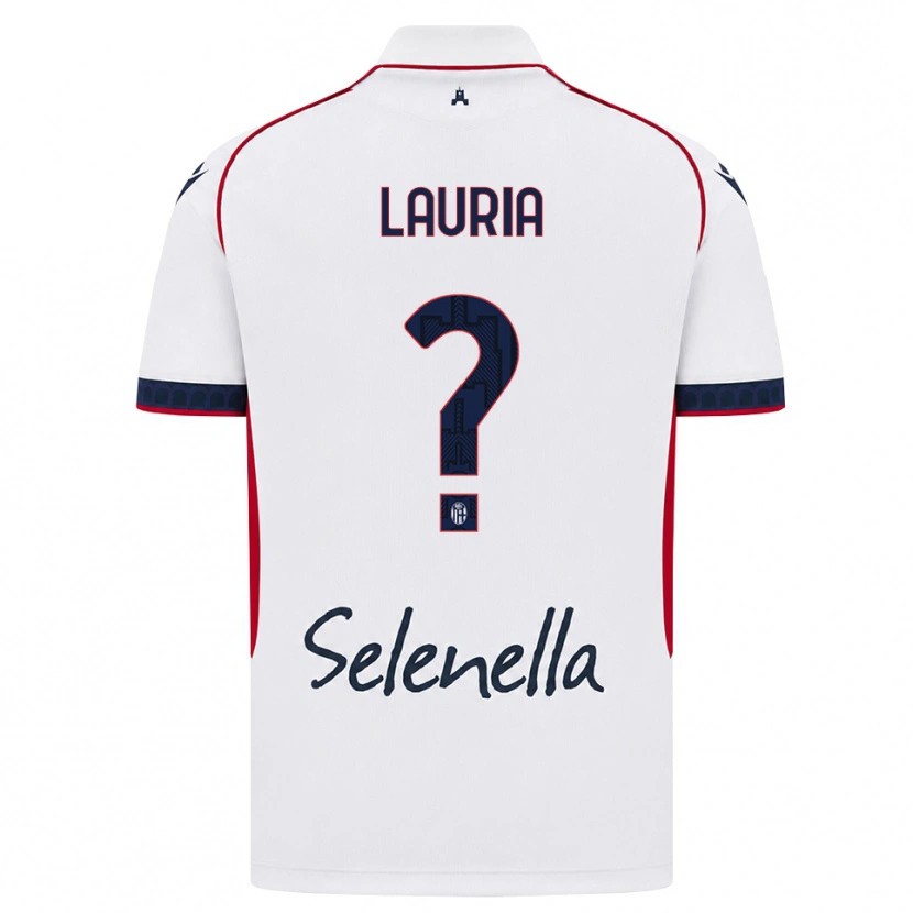 Danxen Heren Nicole Lauria #0 Wit Rood Koninklijk Blauw Uitshirt Uittenue 2026/27 T-Shirt