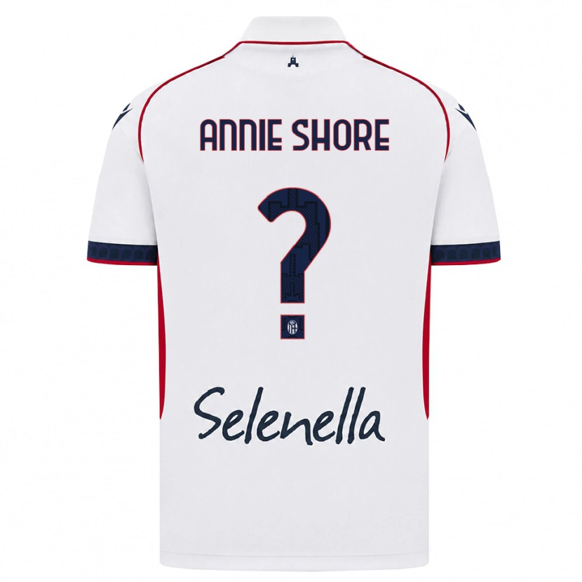 Danxen Heren Margot Annie Shore #0 Wit Rood Koninklijk Blauw Uitshirt Uittenue 2026/27 T-Shirt