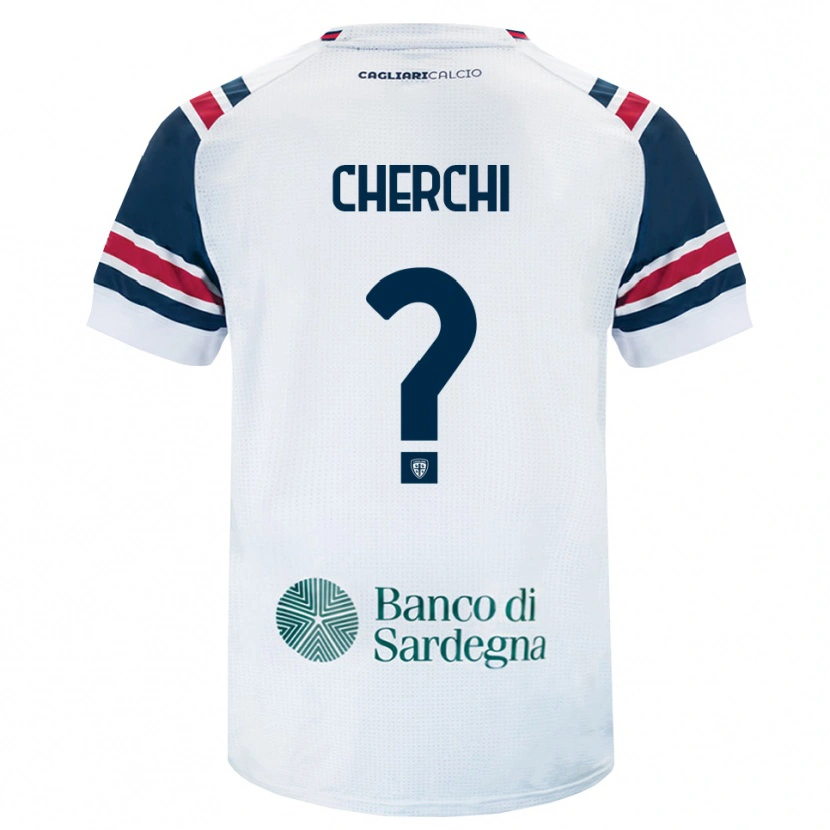Danxen Heren Filippo Cherchi #0 Wit Rood Groen Uitshirt Uittenue 2026/27 T-Shirt