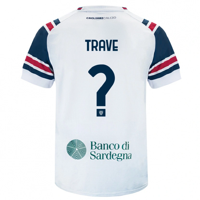 Danxen Heren Robert Trave #0 Wit Rood Groen Uitshirt Uittenue 2026/27 T-Shirt