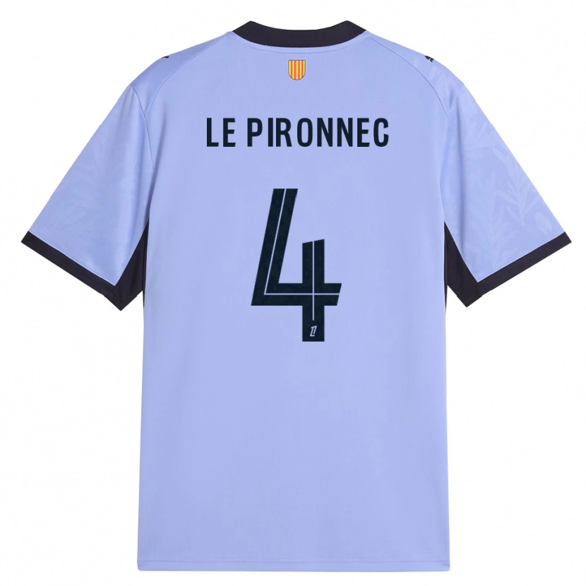 Danxen Heren Kélian Le Pironnec #4 Lavendel Zwart Thuisshirt Derde Tenue 2026/27 T-Shirt
