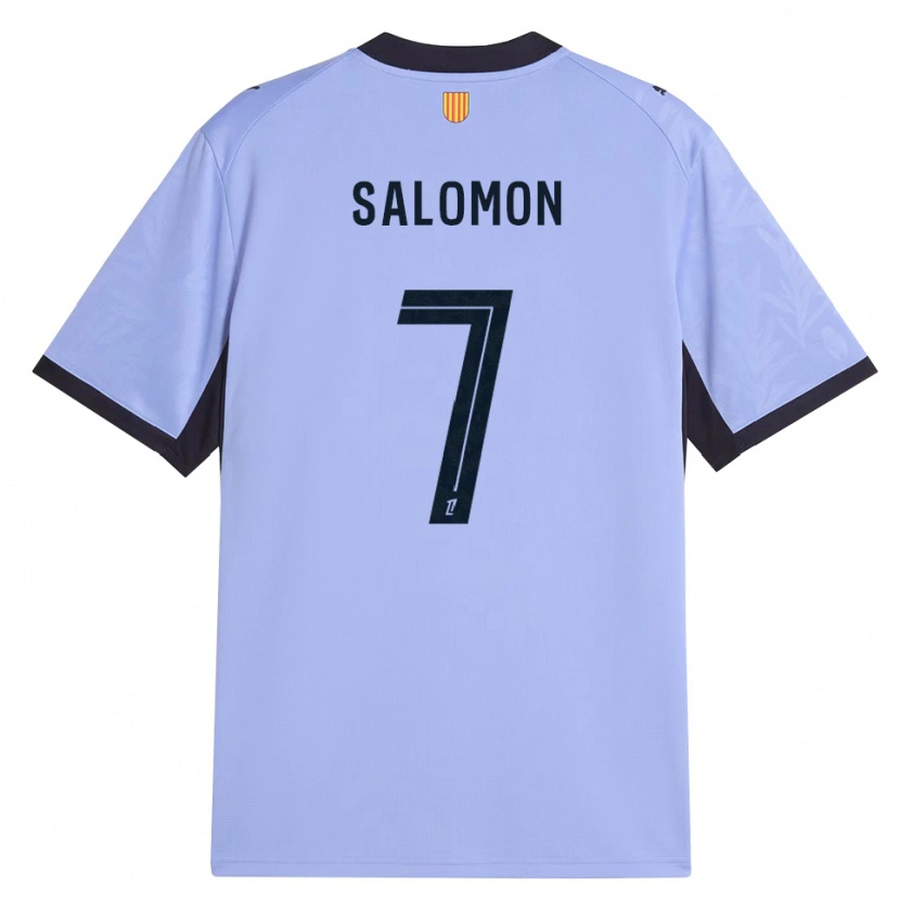 Danxen Heren Maëva Salomon #7 Lavendel Zwart Thuisshirt Derde Tenue 2026/27 T-Shirt
