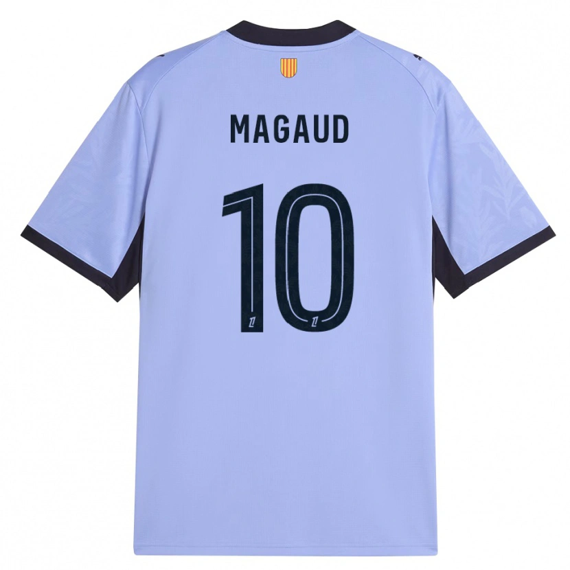 Danxen Heren Kyle Magaud #10 Lavendel Zwart Thuisshirt Derde Tenue 2026/27 T-Shirt