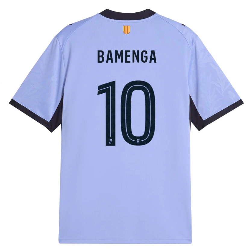 Danxen Heren Naomie Bamenga #10 Lavendel Zwart Thuisshirt Derde Tenue 2026/27 T-Shirt