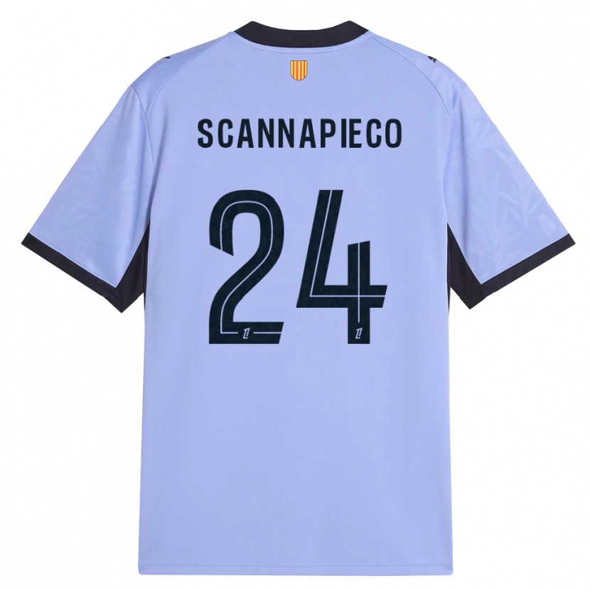 Danxen Heren Dona Scannapieco #24 Lavendel Zwart Thuisshirt Derde Tenue 2026/27 T-Shirt