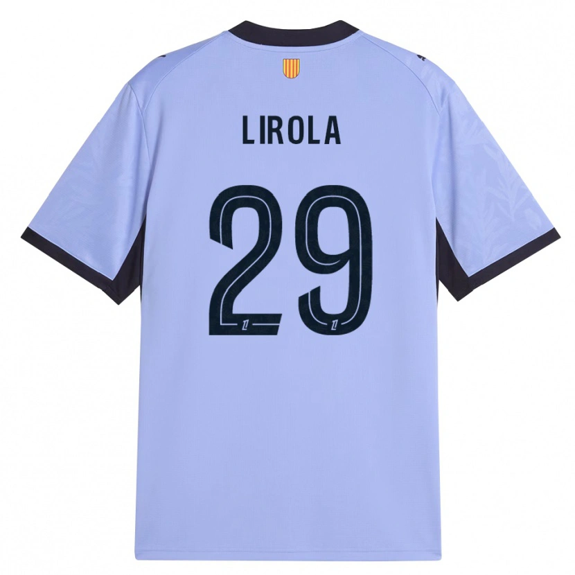 Danxen Heren Pol Lirola #29 Lavendel Zwart Thuisshirt Derde Tenue 2026/27 T-Shirt