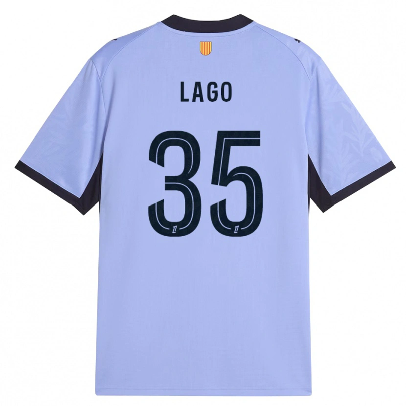 Danxen Heren Ange Lago #35 Lavendel Zwart Thuisshirt Derde Tenue 2026/27 T-Shirt