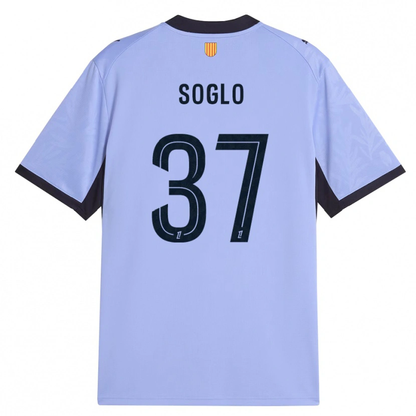 Danxen Heren Emran Soglo #37 Lavendel Zwart Thuisshirt Derde Tenue 2026/27 T-Shirt