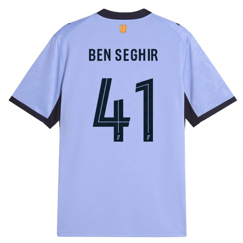 Danxen Heren Salim Ben Seghir #41 Lavendel Zwart Thuisshirt Derde Tenue 2026/27 T-Shirt
