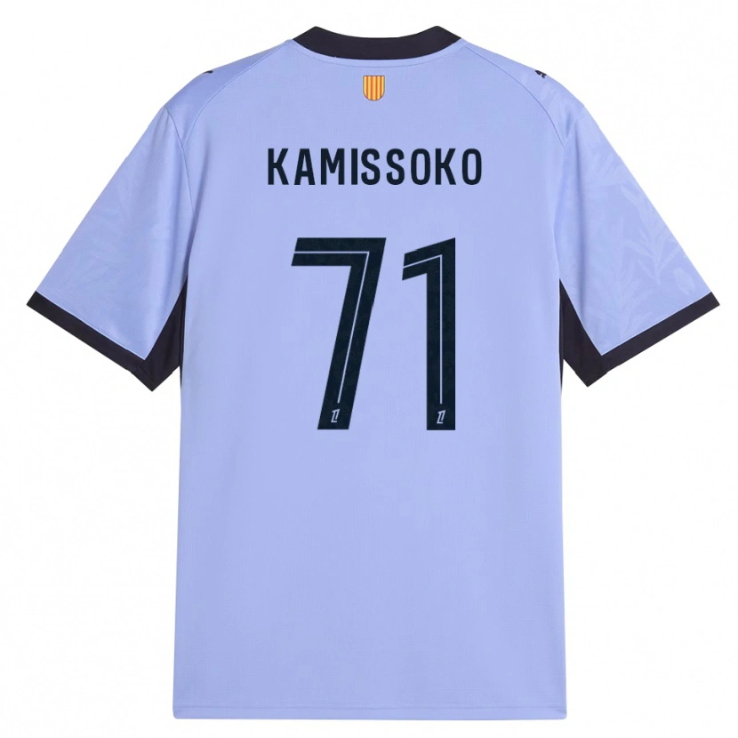 Danxen Heren Nouhoum Kamissoko #71 Lavendel Zwart Thuisshirt Derde Tenue 2026/27 T-Shirt