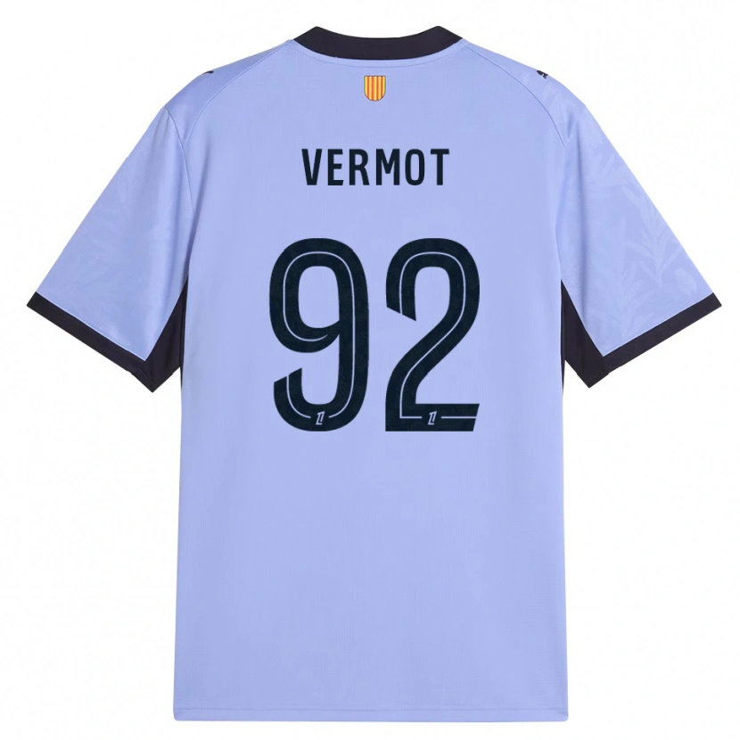 Danxen Heren Théo Vermot #92 Lavendel Zwart Thuisshirt Derde Tenue 2026/27 T-Shirt