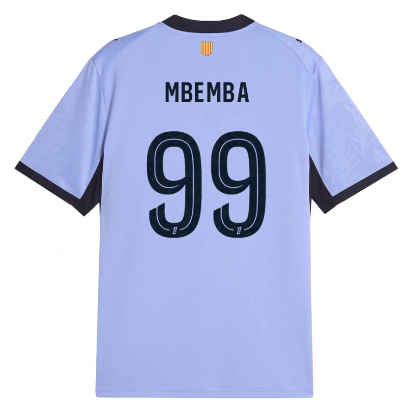 Danxen Heren Chancel Mbemba #99 Lavendel Zwart Thuisshirt Derde Tenue 2026/27 T-Shirt