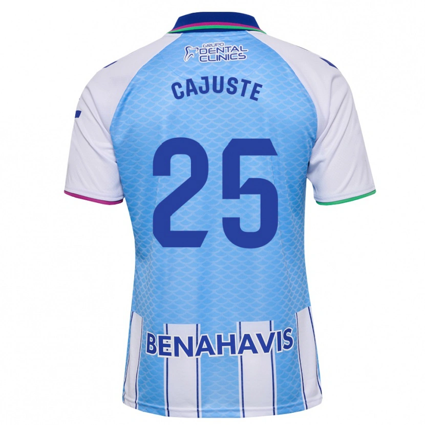 Danxen Heren Jens Cajuste #25 Diep Hemelsblauw Wit Thuisshirt Thuistenue 2026/27 T-Shirt