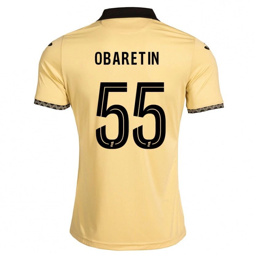 Danxen Heren Nosa Edward Obaretin #55 Navajo Wit Zwart Uitshirt Uittenue 2026/27 T-Shirt