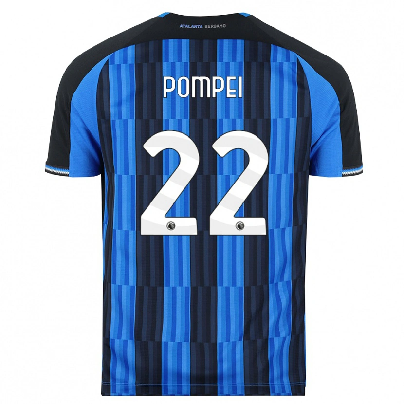 Danxen Heren Thomas Pompei #22 Blauw Zwart Rood Thuisshirt Thuistenue 2026/27 T-Shirt