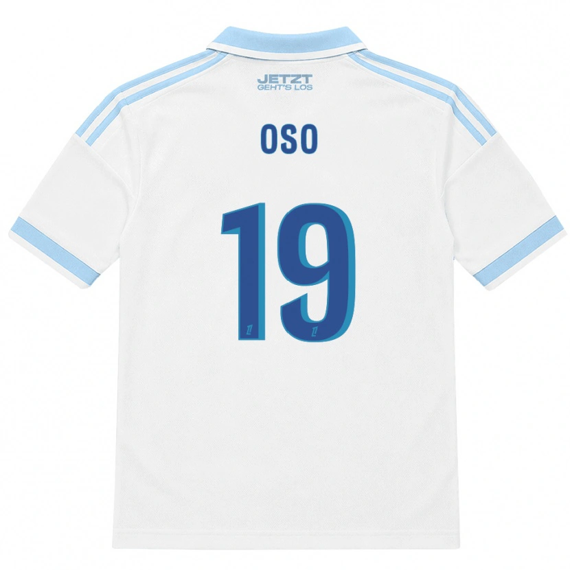 Danxen Dames Oso #19 Licht Hemelsblauw Wit Rood Uitshirt Uittenue 2026/27 T-Shirt