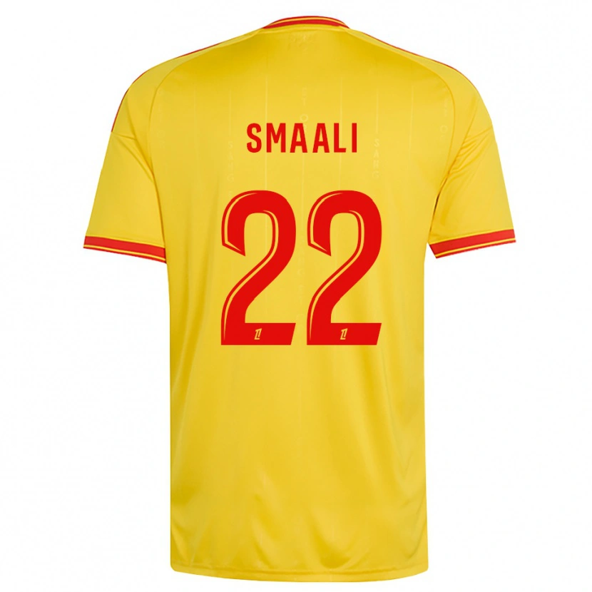 Danxen Dames Emma Smaali #22 Goud Oranje Rood Thuisshirt Thuistenue 2026/27 T-Shirt
